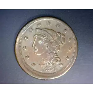 Large Cents - Braided Hair Cent (1839-1857)