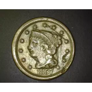 Large Cents - Braided Hair Cent (1839-1857)