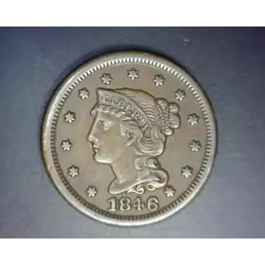 Large Cents - Braided Hair Cent (1839-1857)
