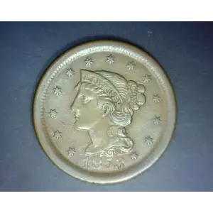 Large Cents - Braided Hair Cent (1839-1857)