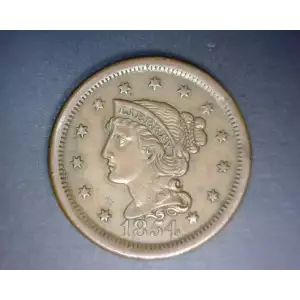 Large Cents - Braided Hair Cent (1839-1857)