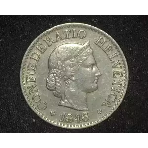 SWITZERLAND Copper-Nickel 10 RAPPEN