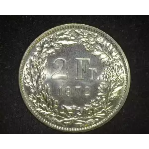 SWITZERLAND Copper-Nickel 2 FRANCS