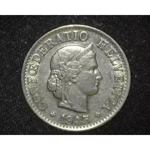 SWITZERLAND Nickel 10 RAPPEN