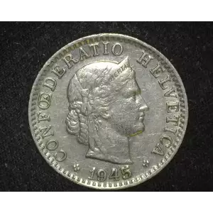 SWITZERLAND Nickel 10 RAPPEN (2)