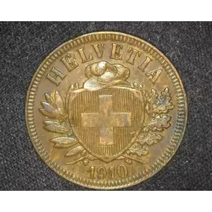 SWITZERLAND Silver 2 FRANCS
