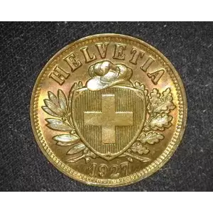 SWITZERLAND Silver 2 FRANCS