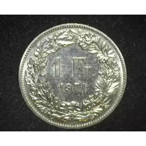 SWITZERLAND Silver 5 FRANCS